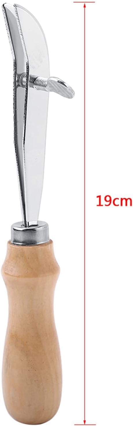 DIY Crafts Leather Edge Creaser, Adjustable Outside Leather Edge Creaser Leather Craft Creasing Tools Professional Leather Crimping Tool for DIY Handmade Leather Working Craft (Pack Of 1 Set) - Image 5