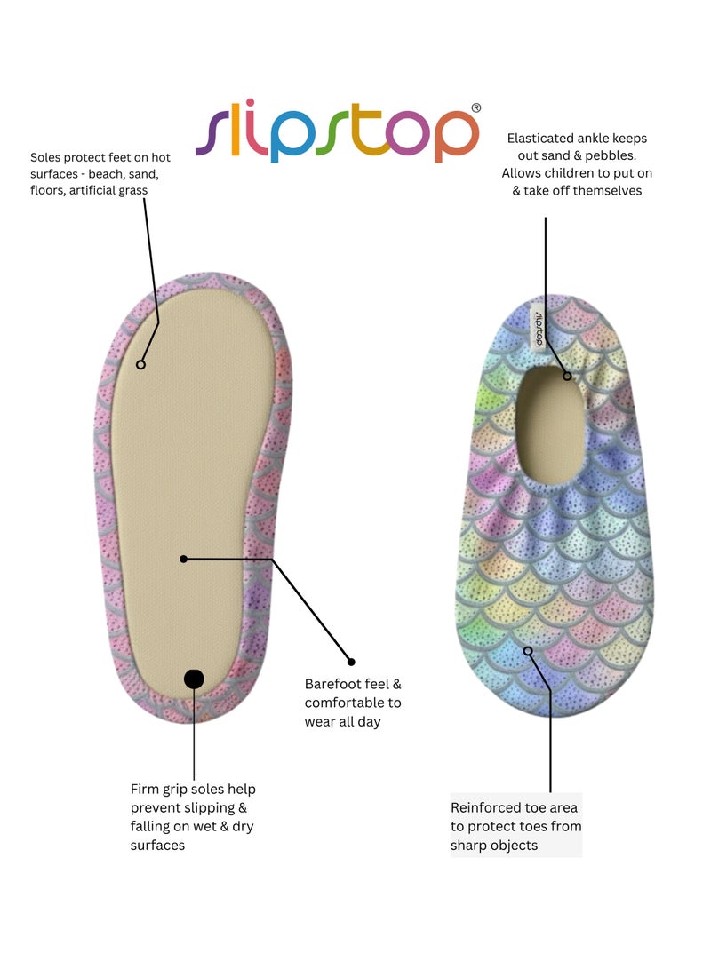 Slipstop Finny Kids Non Slip Water and Beach Shoes Lightweight Quick Dry Swim Ready Footwear for Babies and Children - Image 2