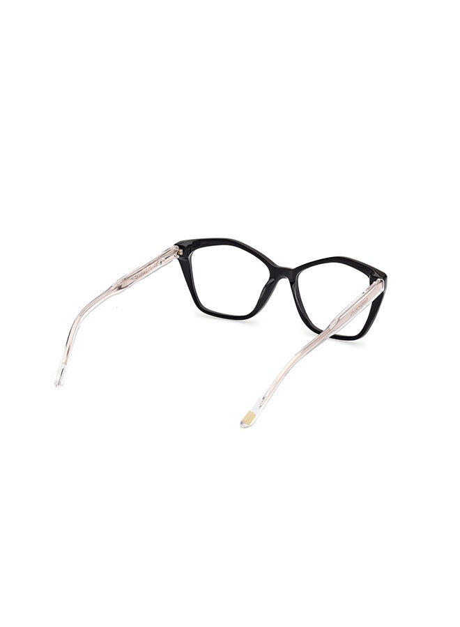 SKECHERS Women's's Cat Eye Eyeglass Frames Shiny Black SKECHERS SE5006200152 52 mm - Image 5