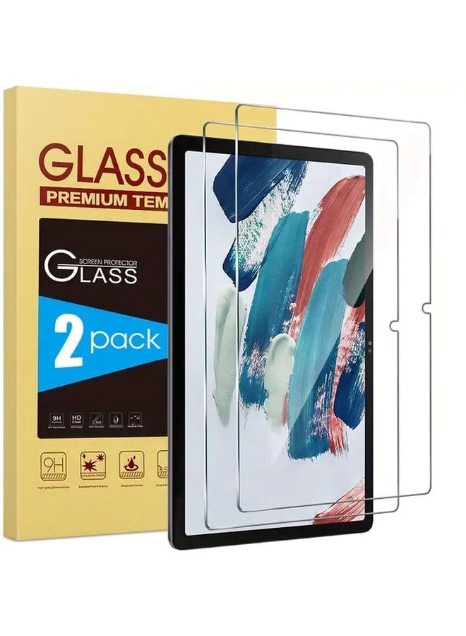 Tempered Glass Screen Protector For Galaxy Tab S6 Lite Scratch Resistant Bubble Free - Image 1