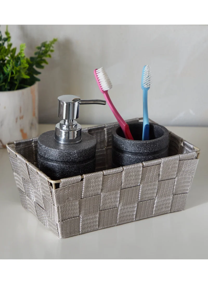 Home Box Strap Basket 22 x 9 x 14.5 cm
