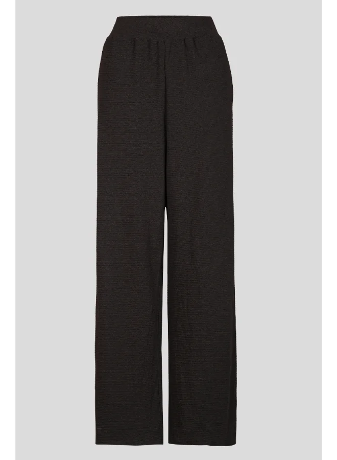 NeceSera Relaxed Mocha Wide Leg Lounge Pants