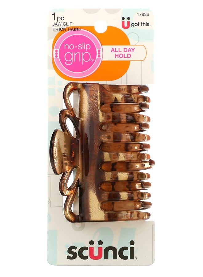 Scunci No Slip Grip Jaw Clip  1 Jaw Clip