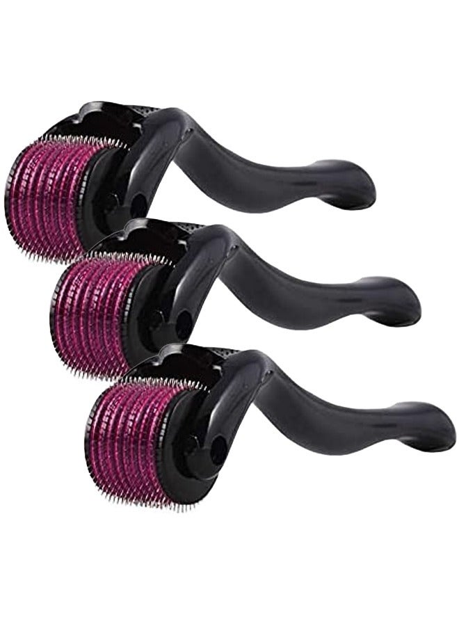 Pack of 3 DRS Titanium Alloy Needle Derma Roller 0.5 - Image 1