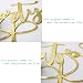 Auteby Acrylic 40th Birthday Cake Topper Forty Cake Topper Cheers to 40 Years Old 40th Anniversary Party Decorations Supplies - Image 4