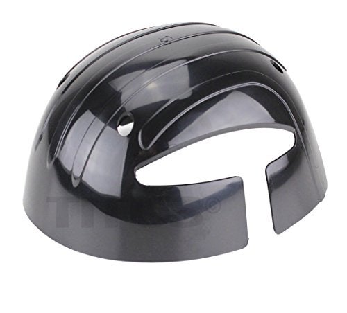 TITUS Lightweight Safety Bump Cap - Baseball Style Protective Hat (Black Vented) - Image 4