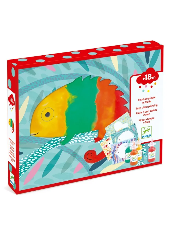 DJECO Squirt & Spread Painting Set