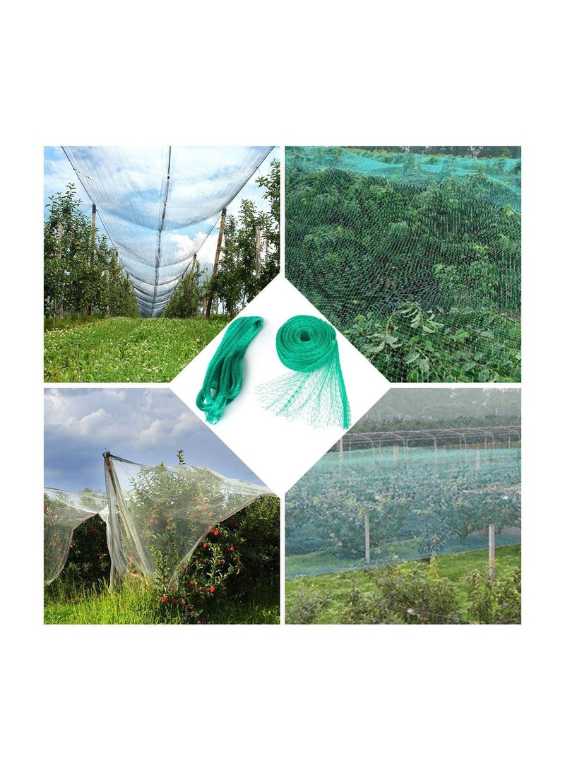 Garden Reusable Anti Bird Protection Mesh Netting Protect Seedlings Plants Flowers Fruit Green, 4 x 10M - Image 2