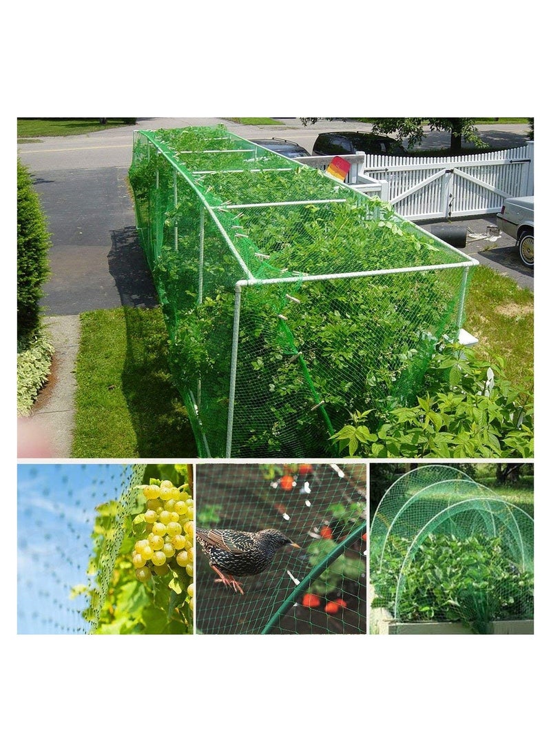 Garden Reusable Anti Bird Protection Mesh Netting Protect Seedlings Plants Flowers Fruit Green, 4 x 10M - Image 5