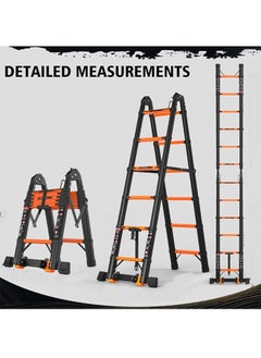 Imported telescopic Carbon Steel ladder interlocking adjustable length 1.7meters bendable 360 ​​degrees /YT-CTM170 - pzsku/Z9CF5723FD581B351ED0BZ/45/_/1731163439/37a30de6-7a46-482e-aa68-1c97baf83ef2