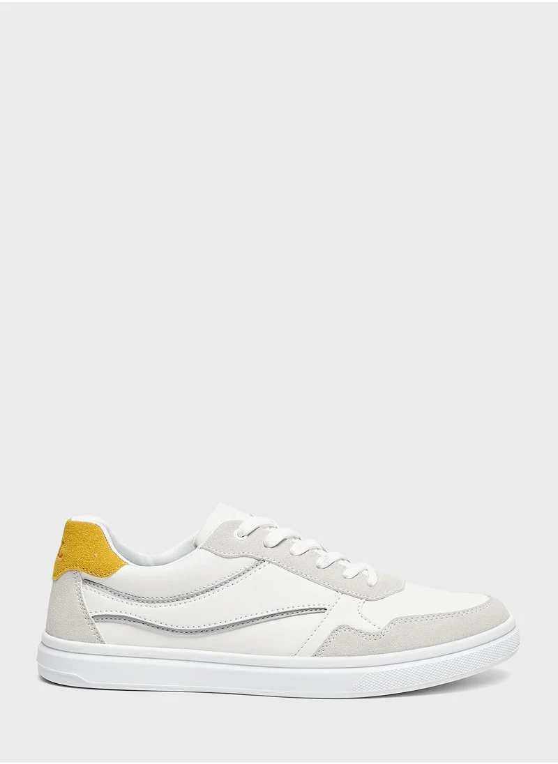 ال بي ال من شو اكسبرس Lace Up Low Top Sneakers