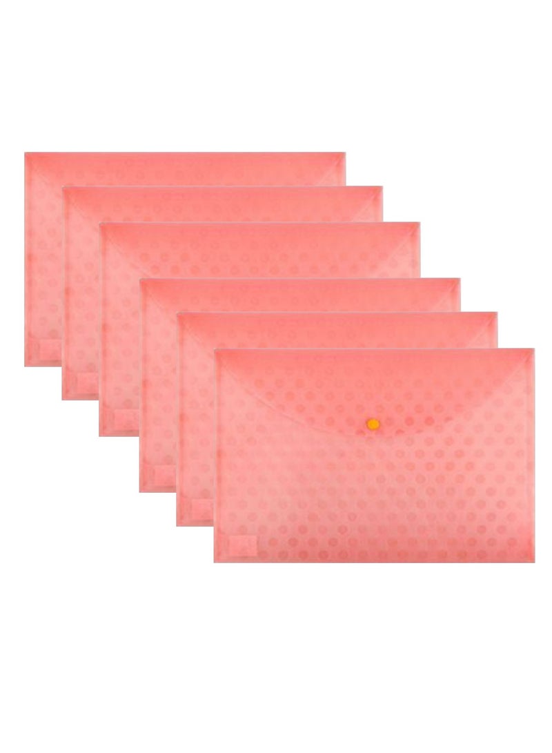 CLIPP 6-Piece Document Bag Orange