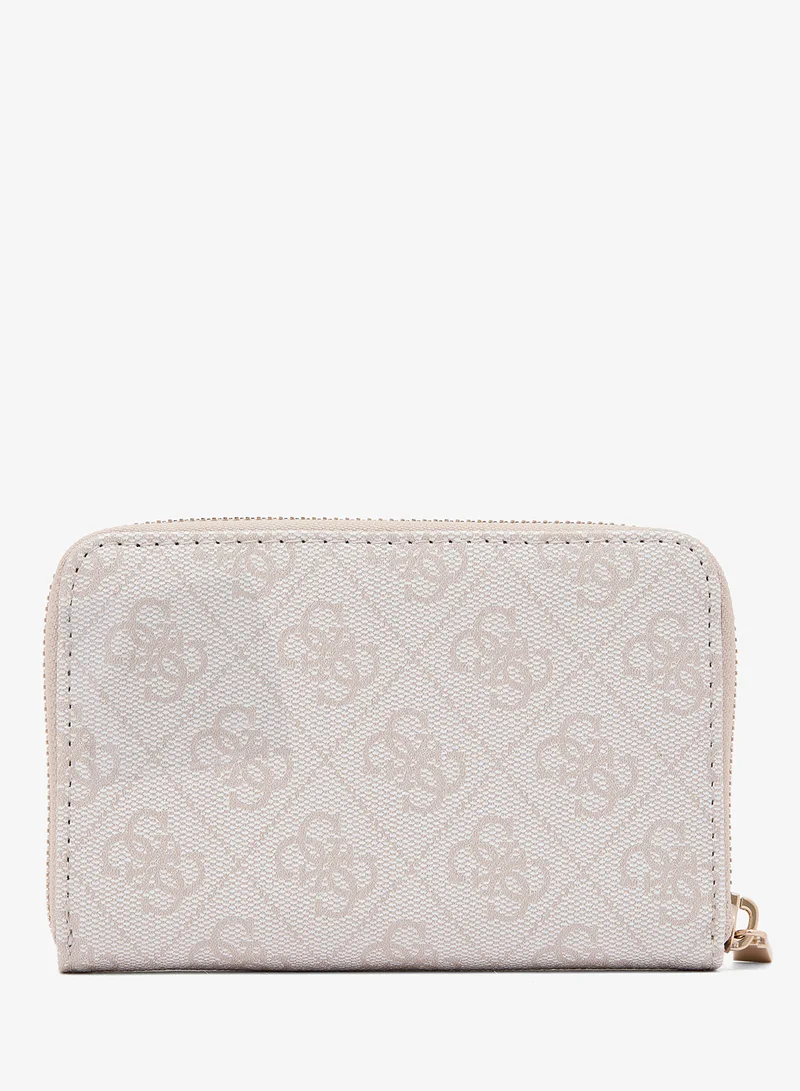 Guess  Laurel II Medium Zip Around Bi-Fold Wallet for Women | Best Price UAE