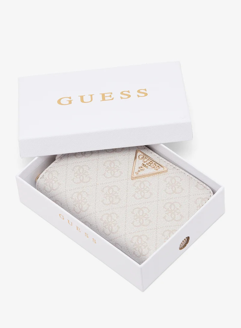 Guess  Laurel II Medium Zip Around Bi-Fold Wallet for Women | Best Price UAE