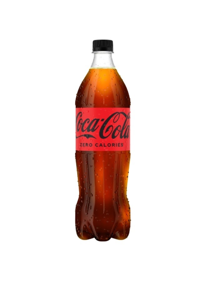Coca-Cola Carbonated Soft Drink, Zero - 1L, UAE