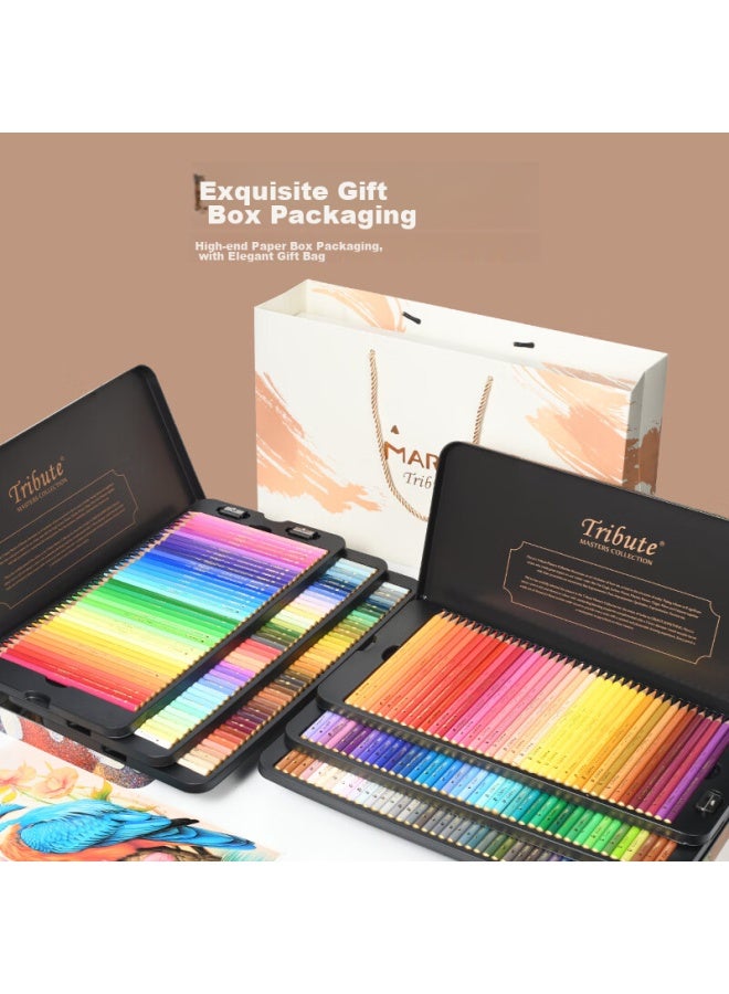 Marco 240-color Oil-based Customized Collector's Edition Gift Box, Colored Pencils, Professional Art Exam, Student Back-to Exam, Drawing Pencil Set, Gift For Boys And Girls, Back-to Gift, Drawing Kit - Image 2