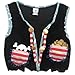 Liontouch Pirate Vest Captain Red Stripe Age 38 Years One Size Fits All Pretend Play For Toddler Boys with Skull Motive Dress Up Fancy Dresses Costumes For Kids Sailing the Caribbeans - Image 2