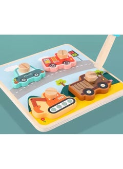 Cordova Children Early Educational Wooden Toy Screw Nut Assembly 3D Dinosaur Animal Puzzle Matching Puzzle Hand Grab Board  - Image 5