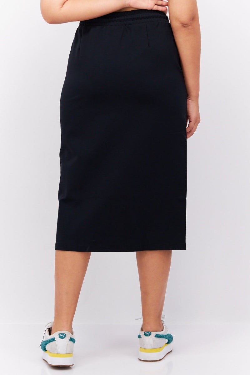 SKECHERS Women Sportwear Fit Brand Logo Outdoor Skirt, Black  - Image 3