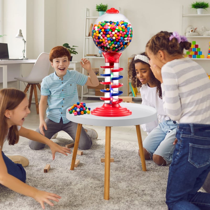 Playo Big Light and Sound Spiral Gumball Bank - 21" - Gumballs Included - Kids Twirling Style Candy Dispenser - Birthday Parties, Novelties, Party Favors and Supplies (Blue) - Image 4