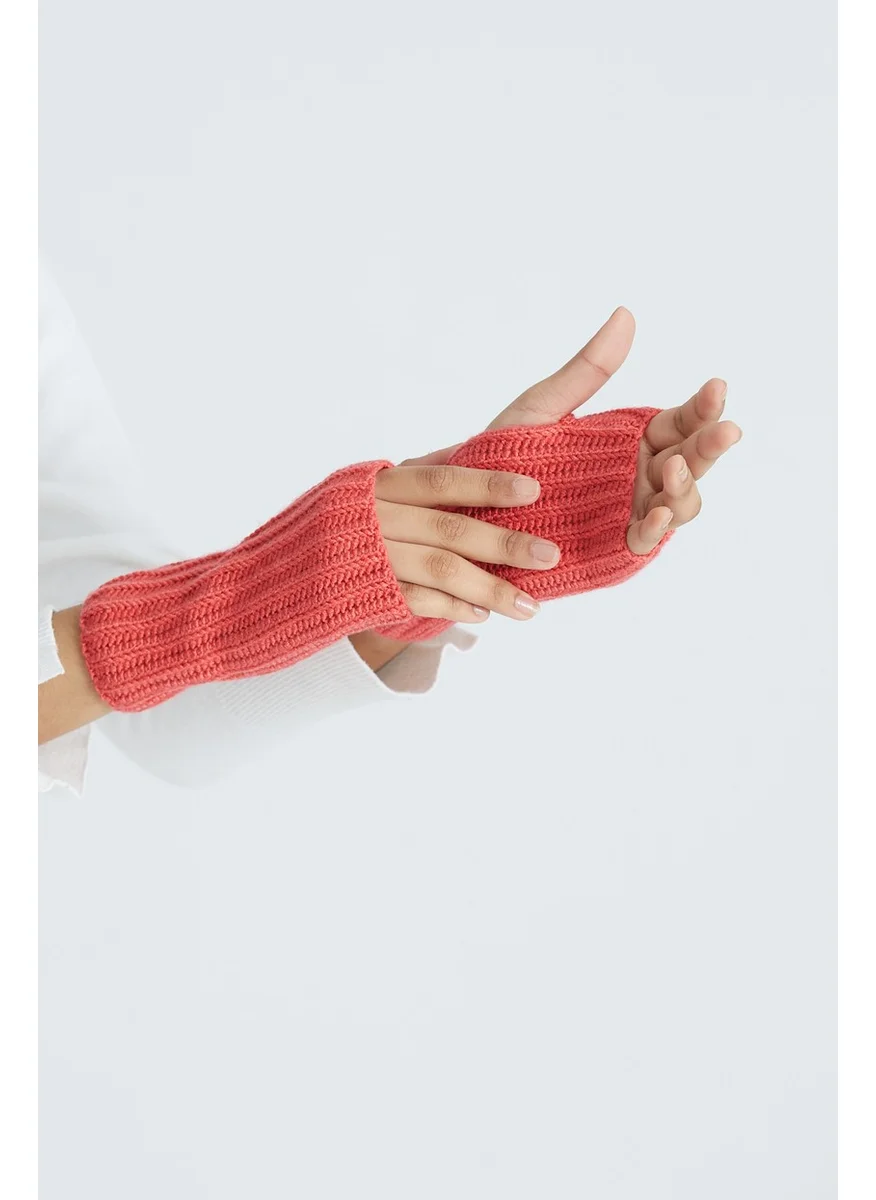 Twenty3 Women's Hand Knitted Fingerless Half Cut Gloves