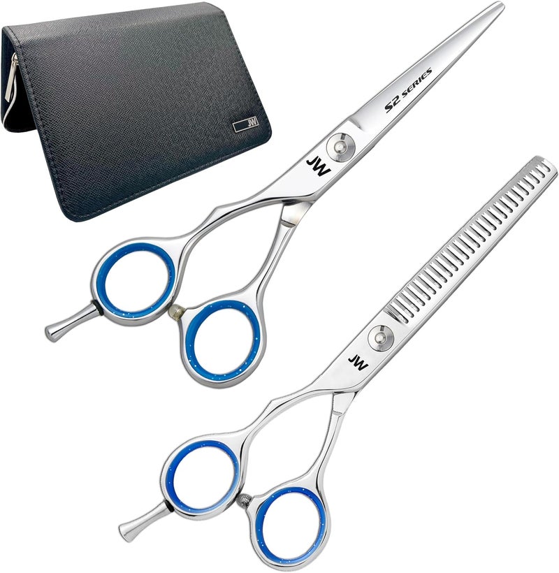 JW S2 Duo (Matching Hair Shear and Thinner) (5.5 Inch Left Hand)