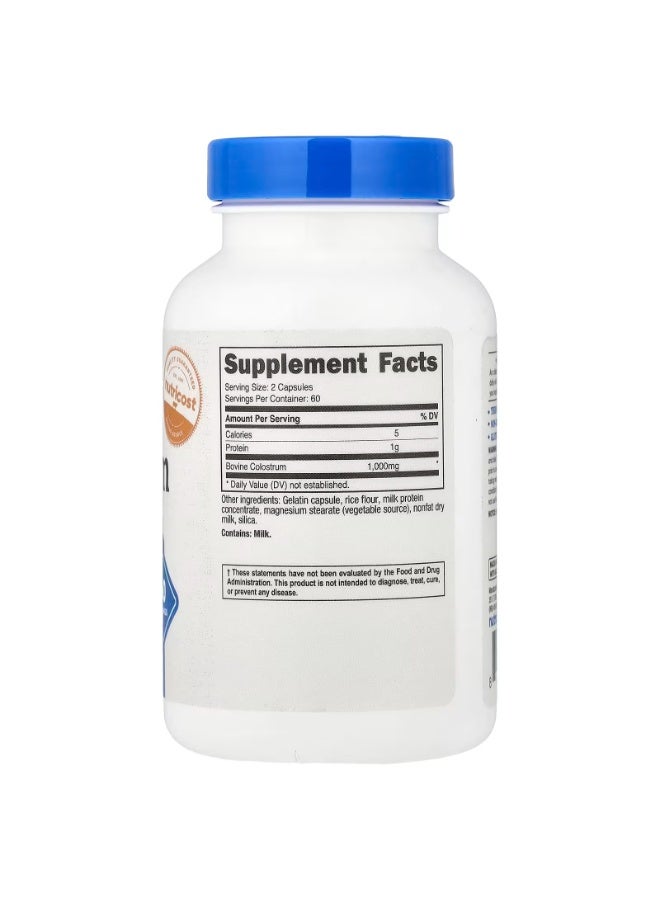 Nutricost, Colostrum, 120 Capsules (500 mg per Capsule) - Image 2