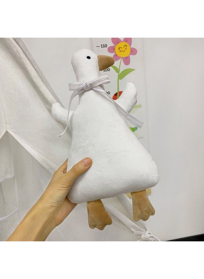 北欧ins新款布制卡通玩具婴儿陪玩公仔安抚玩偶娃娃装饰拍照道具-颜色:安抚鸭-高度:16—55cm  - Image 1