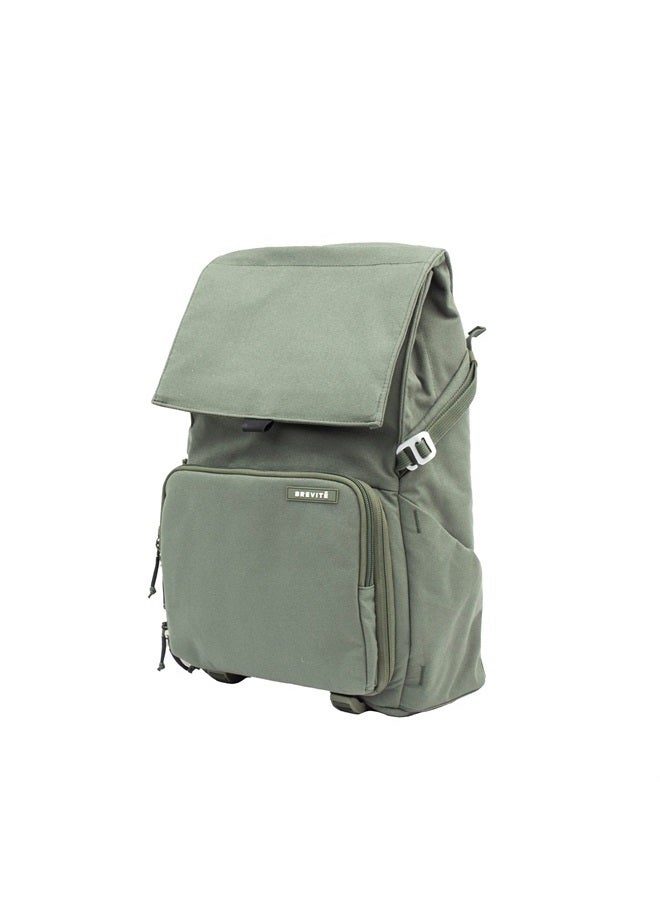 BREVITE The Runner - Compact Camera Backpacks for Photographers - A Minimalist & Travel-friendly Photography Backpack Compatible With Both Laptop & DSLR Accessories 18L (Green)  - Image 1