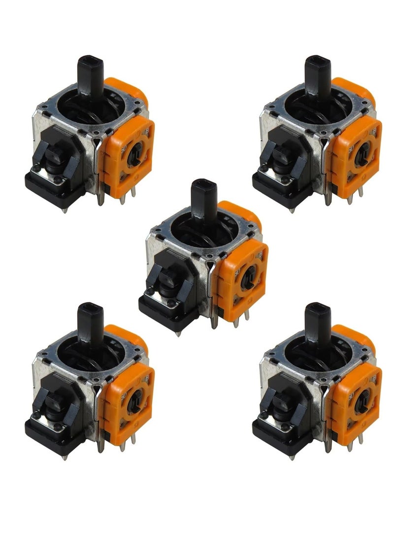 High Precision Joystick Analog Stick Replacement for Xbox One PS4 Switch Pro Controllers 5-Pack Compatible with Elite Models - Image 2