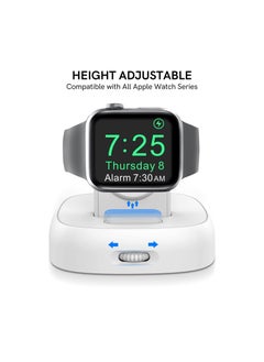 KASTWAVE New Charging Stand Compatible With Apple Watch, Portable Watch Charger Stand with Charging Cable,Magnetic Wireless Charging Dock Compatible with Apple Watch Series 7 6 5 4 (45, 44, 42, 41, 40, 38 mm)  - Image 4