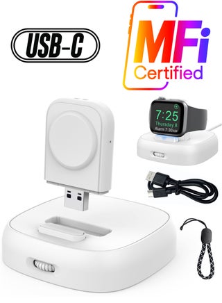 New Charging Stand Compatible With Apple Watch, Portable Watch Charger Stand with Charging Cable,Magnetic Wireless Charging Dock Compatible with Apple Watch Series 7 6 5 4 (45, 44, 42, 41, 40, 38 mm) - pzsku/Z9CF67063CA5C138273E7Z/45/_/1738267119/e24f754f-f044-4005-813f-84268e91ba99