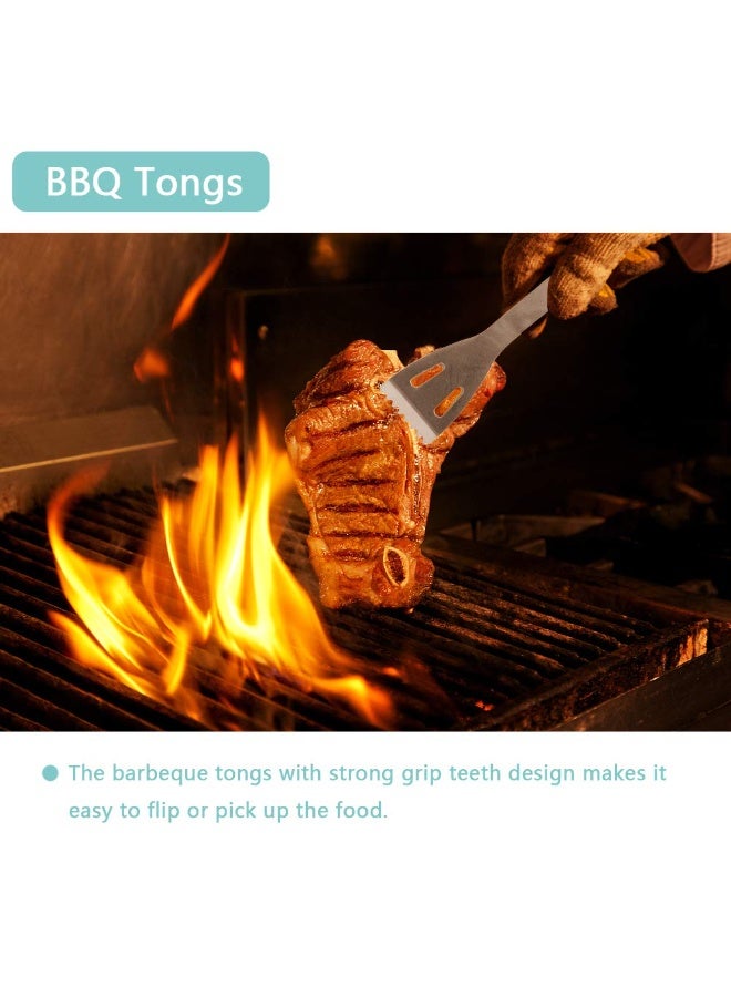 Home Care 5Pcs BBQ Grill Accessories Set, Multifunctional Stainless Steel Barbecue Tools Set in Case for Outdoor Picnic, Camping, Smoking, Grilling - Image 4