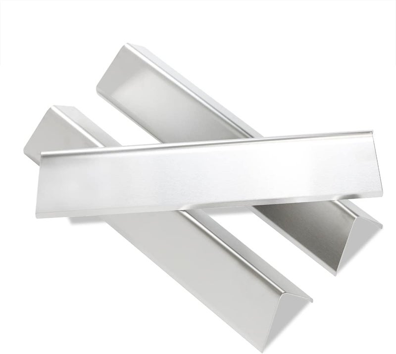 FORYEYC 7635 15.3 Inch Flavorizer Bars for Weber Spirit I & II 200 Series Spirit E210 S210 E220 S220 Gas Grill with Front Control Knobs, Stainless Steel Heat Plate Flavor for Spirit 210 Replacement Parts - Image 1