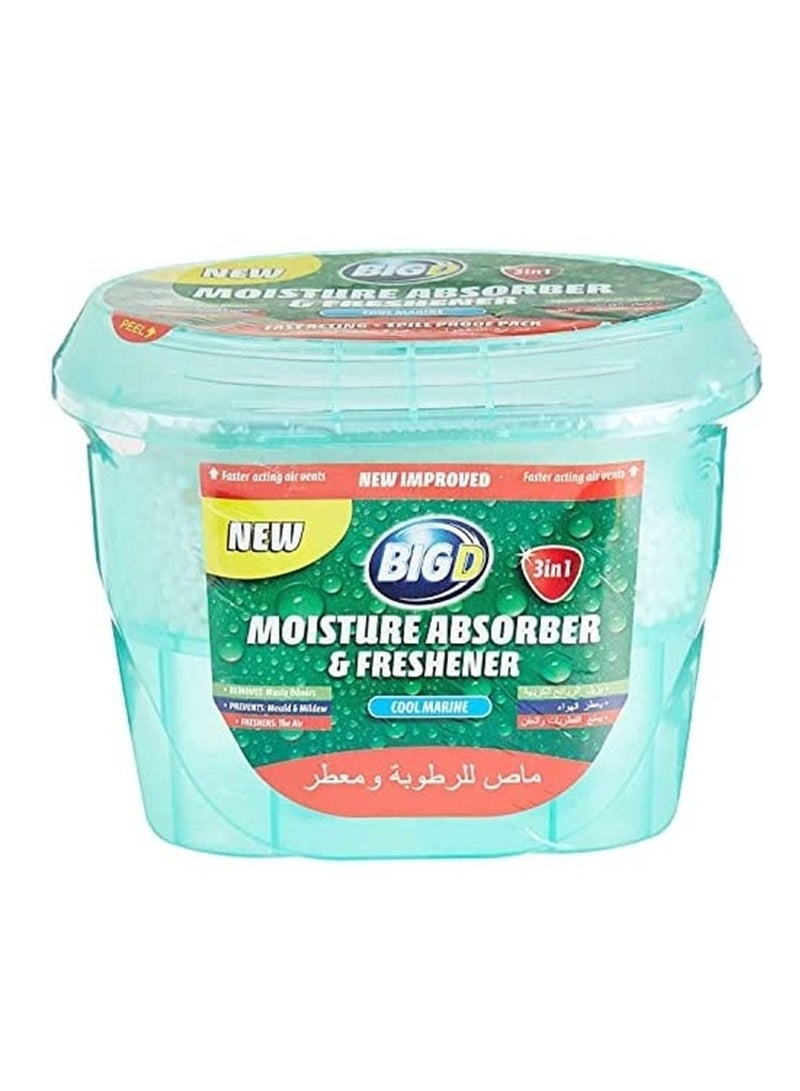 BIG D Big D Moisture Absorber & Freshener – Pack of 10 (5 Cool Marine + 5 Lavender) | Dual Fragrance Odor & Moisture Control  - Image 4