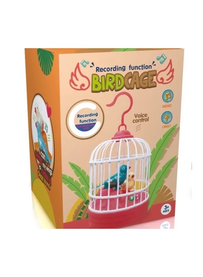 A game featuring a suspended bird that sings and records its voice in real time - Image 1