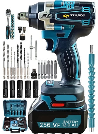 Nut Remover Brushless Motor 256 Vf 12 Ah 560NM 41 Piece Full Set Nut Remover and Crimper Machine - pzsku/Z9CF68FDDA529C86CDEE3Z/45/_/1737230905/5c680b7f-fe28-449b-b2c5-24ece4e7b7d5
