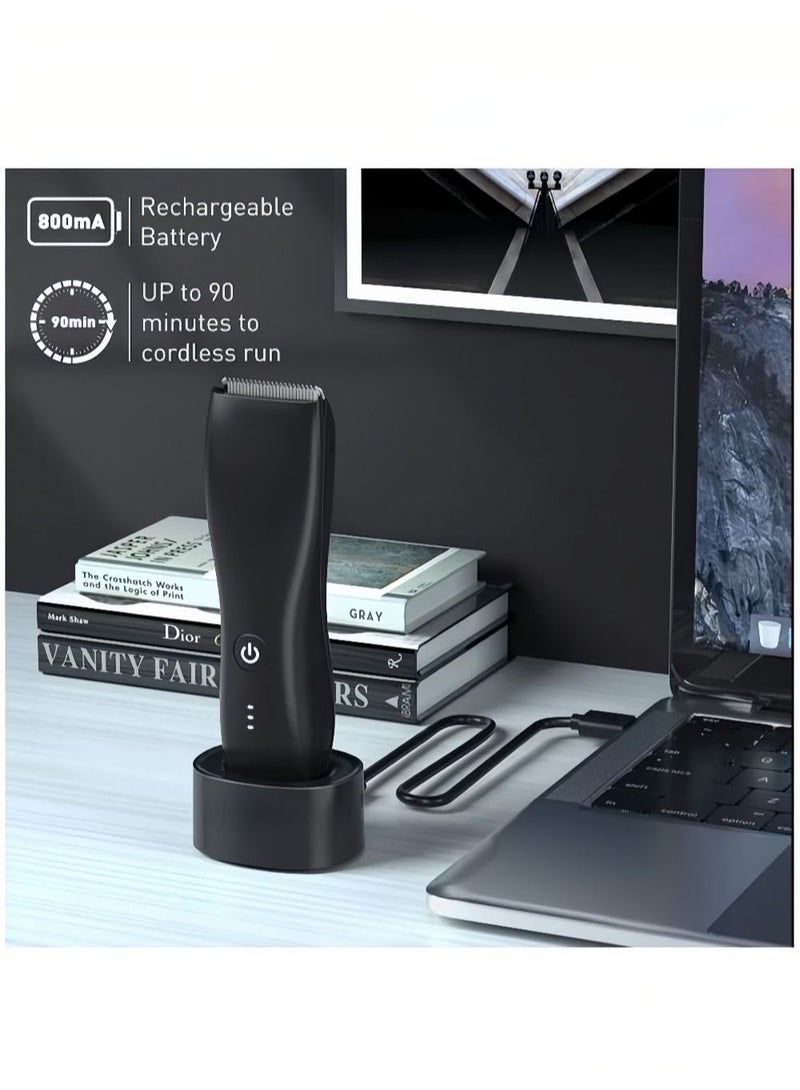 HADASSAH Electric Hair Clipper Black - Image 4