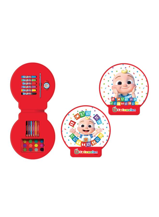 First Kid Cocomelon Enhancing Creativity Kids Mini Art Set Multicolor FK-COC-2205