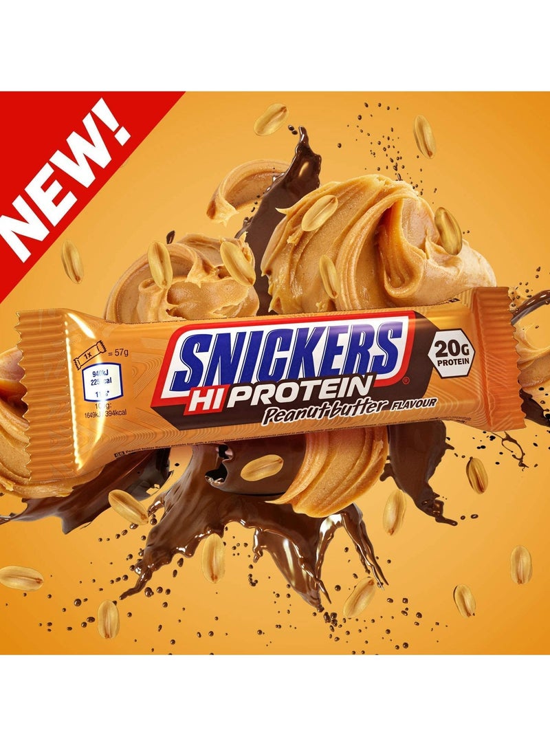 Snickers Hi Protein Bar Peanut Butter 12-Pack - Image 2