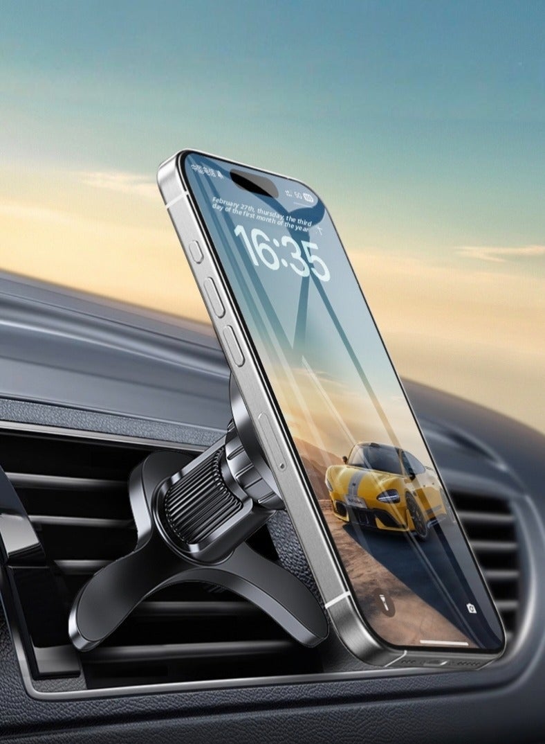 MagSafe Car Mount, Magnetic Phone Holder with 360° Rotation – Air Vent Friendly for iPhone 17/16/15/14/13 ,Samsung Galaxy, MagSafe Cases - Image 2