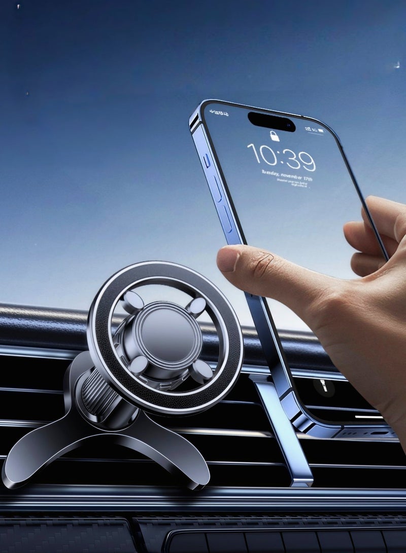 MagSafe Car Mount, Magnetic Phone Holder with 360° Rotation – Air Vent Friendly for iPhone 17/16/15/14/13 ,Samsung Galaxy, MagSafe Cases - Image 1