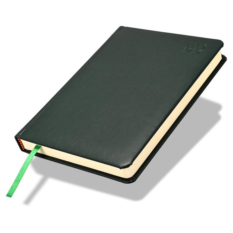 FIS مفكرة FIS 2026 A5، 148x210 مم، غلاف PU إيطالي مبطن من جانب واحد، زوايا مدورة، تنسيق يوم واحد في الصفحة، عربي/إنجليزي، ورق عاجي إيطالي 70 جرام - Image 1