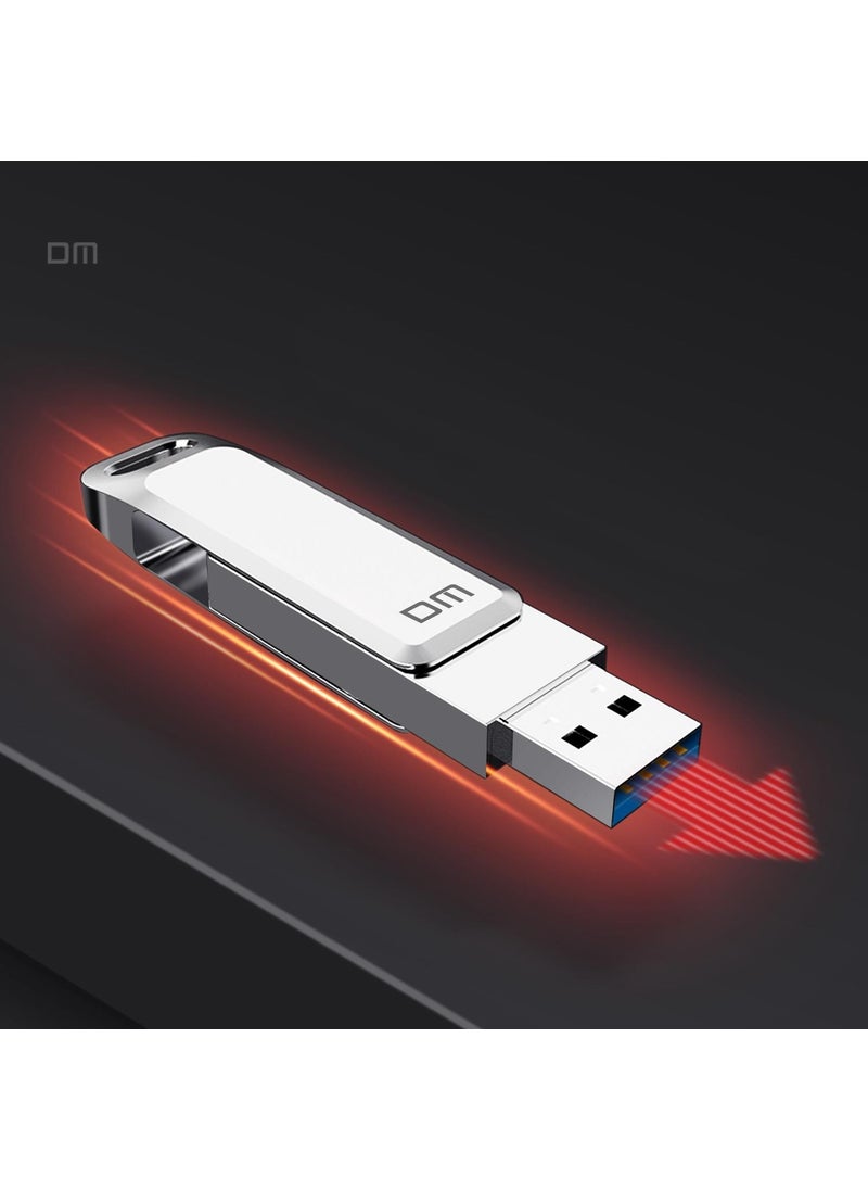 DM PD168 Metal USB 3.1 Type C Flash Memory 128GB  - Image 1