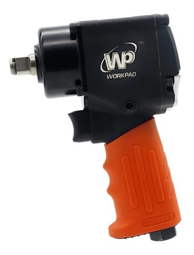 WP WORKPAD WORKPAD 1/2-Inch Mini Air Impact Wrench with Twin Hammers, Pneumatic Tools - Image 1