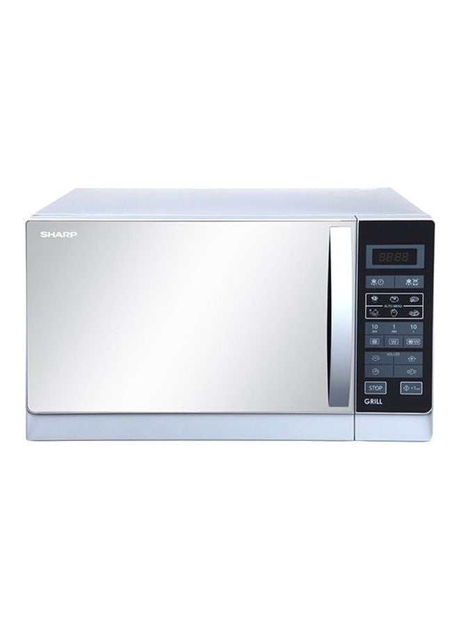 SHARP Microwave Grill, 8 Menus, 25 L 900 W R-750MR(S) Silver - Image 1