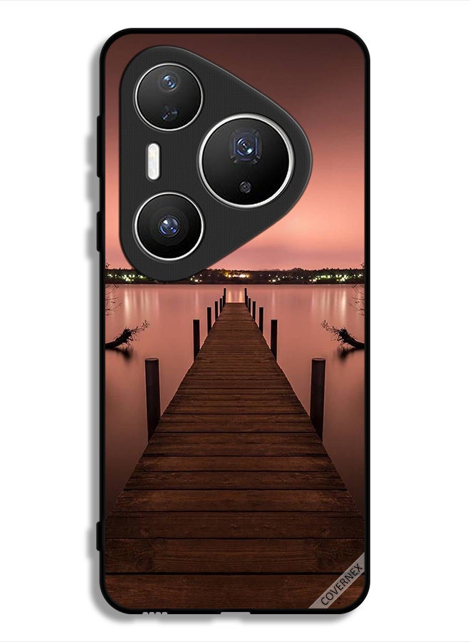 Covernex Huawei Pura 80 Pro Protective Case Cover Pathway To Sea Evening - Image 1