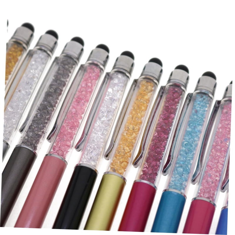 Silver Fine Point Retractable Stylus Pen for Touch Screen Tablets Phones - Image 3