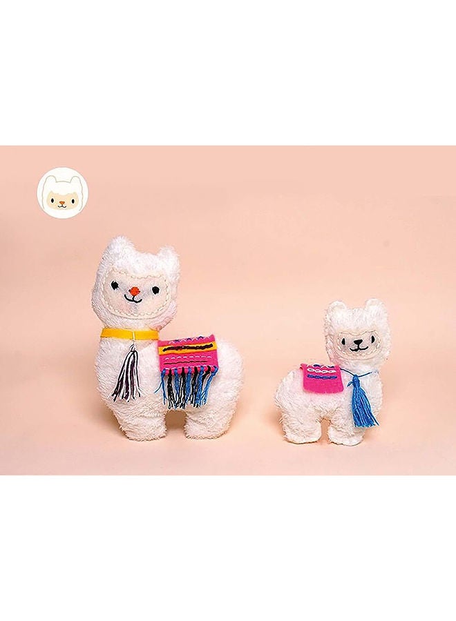 Avenir Sewing My First Doll Llama Kit Create a Super Soft Llama Develop Motor Skills & Creativity Safe and Educational Trusted Art Learning and Entertainment for Kids 3+ - Image 5