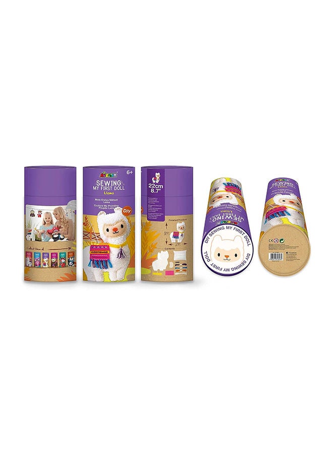 Avenir Sewing My First Doll Llama Kit Create a Super Soft Llama Develop Motor Skills & Creativity Safe and Educational Trusted Art Learning and Entertainment for Kids 3+ - Image 4